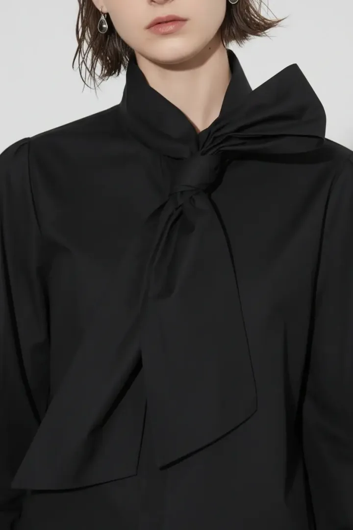 Рубашка с объемным бантом «NOVA»