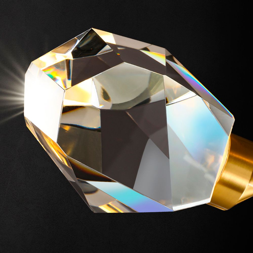 Настенный Светильник Cristel C Wall L38 Left Brass By Imperiumloft