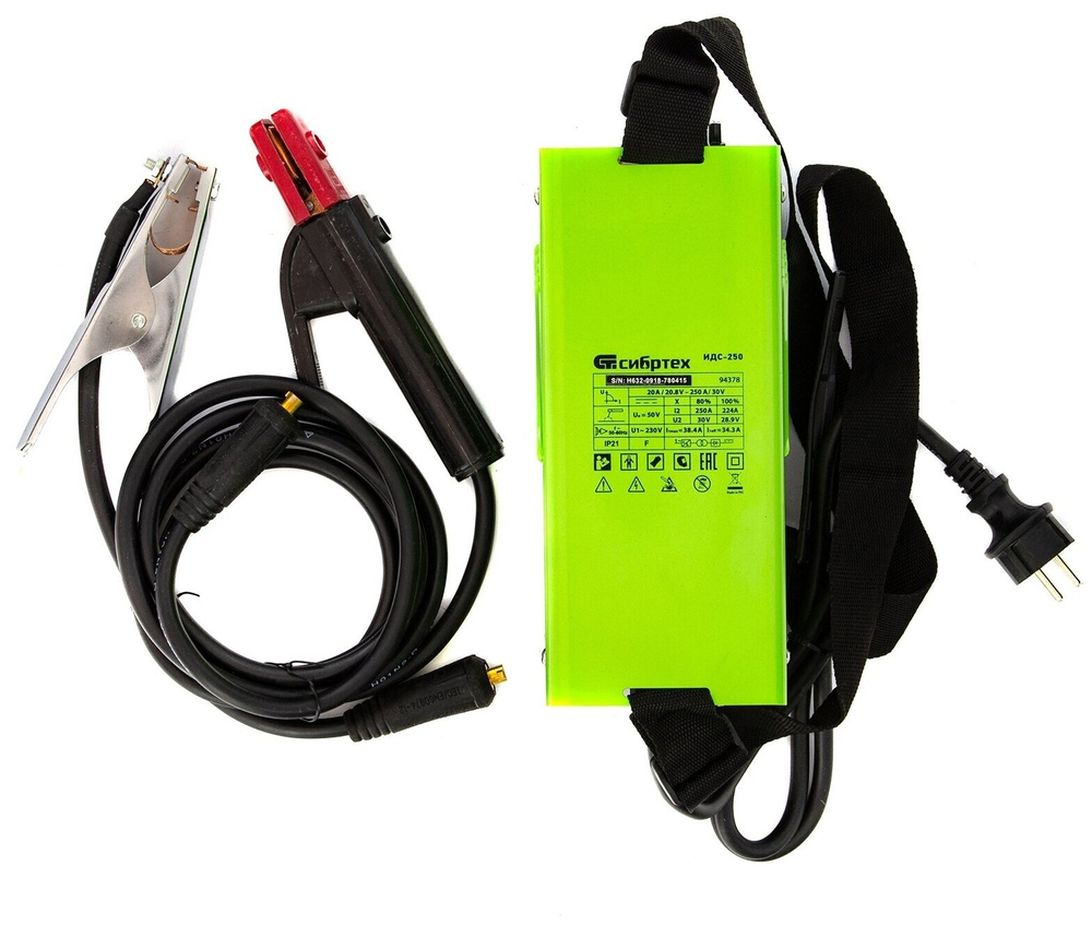 Аппарат инвертор, дуговой сварки СИБРТЕХ ИДС-250, 250 А, ПВ 94378