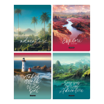 Тетрадь А5 48л. клетка "Жажда странствий" (BG)