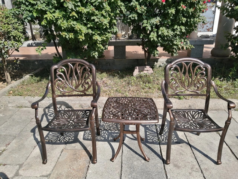 Литая мебель Malta из алюминия