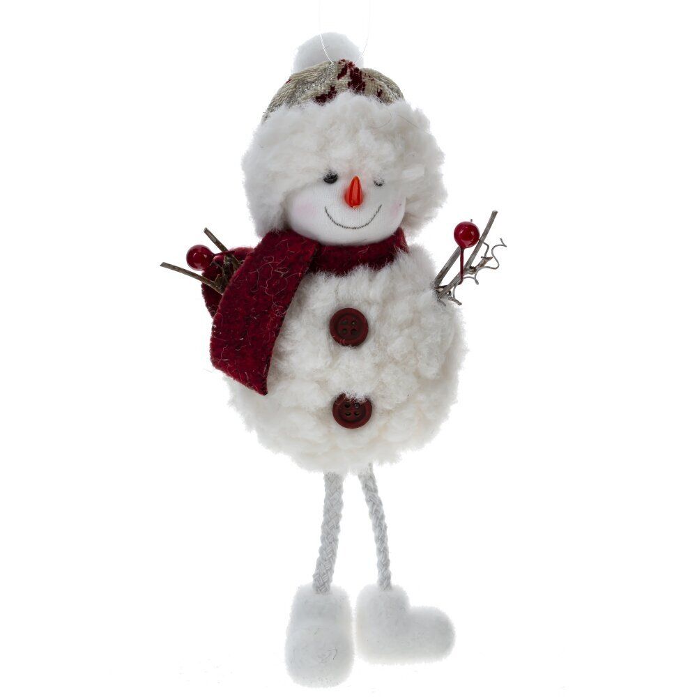 GAEM Изделие декоративное подвесное "Снеговик", L11 W7 H25 см, 3в.