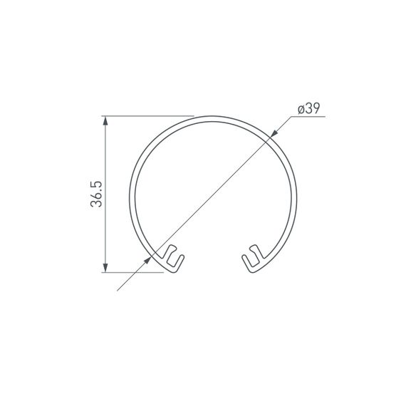 Рассеиватель Arlight Round-D40-2000 044519