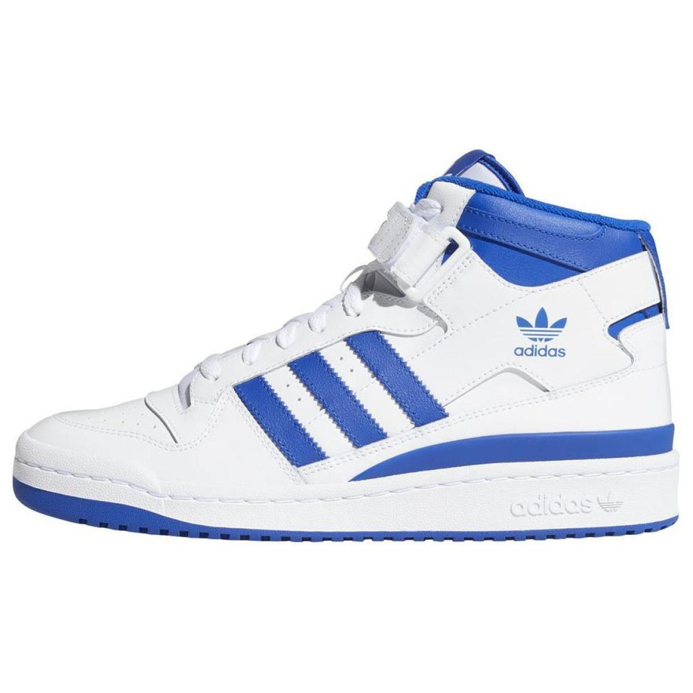 Кроссовки Adidas Originals Forum Mid White Blue Royal