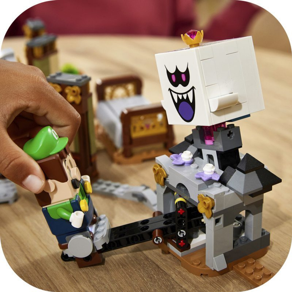 Mario lego boo sales