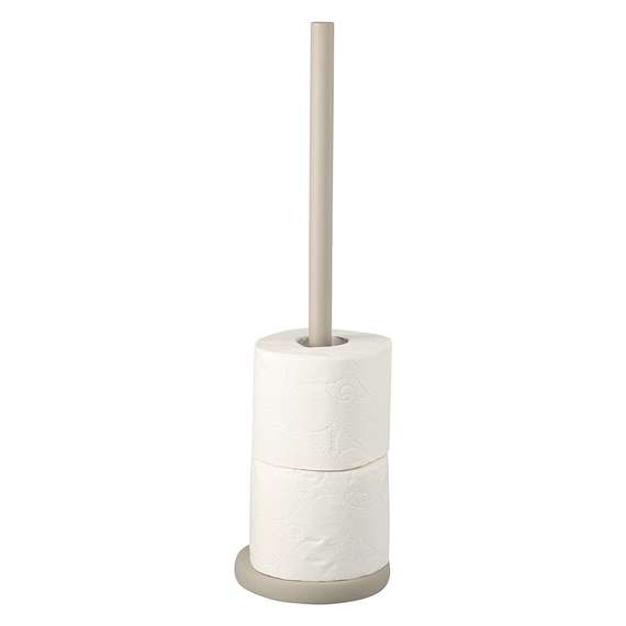 Держатель для туалетной бумаги slim, светло-серый
