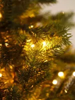 Елка с гирляндой «Грацио» (Литая+пвх) 180 см / 1,8 м