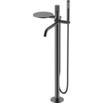 Напольный смеситель для ванны с душем Boheme Stick 129-GM.3 Gun Metall LINEA