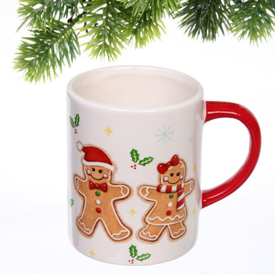 Кружка керамическая 500мл «Пряничные человечки»