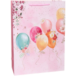 Пакет подарочный «Воздушные шарики» 31*42*12 см, микс