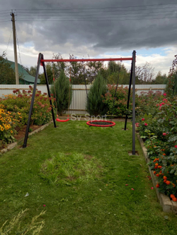 Монтаж уличных качелей Sv Sport