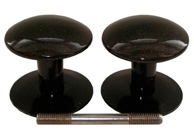 Ручка кнопка Реж РДК-110-ЧБлеск /60