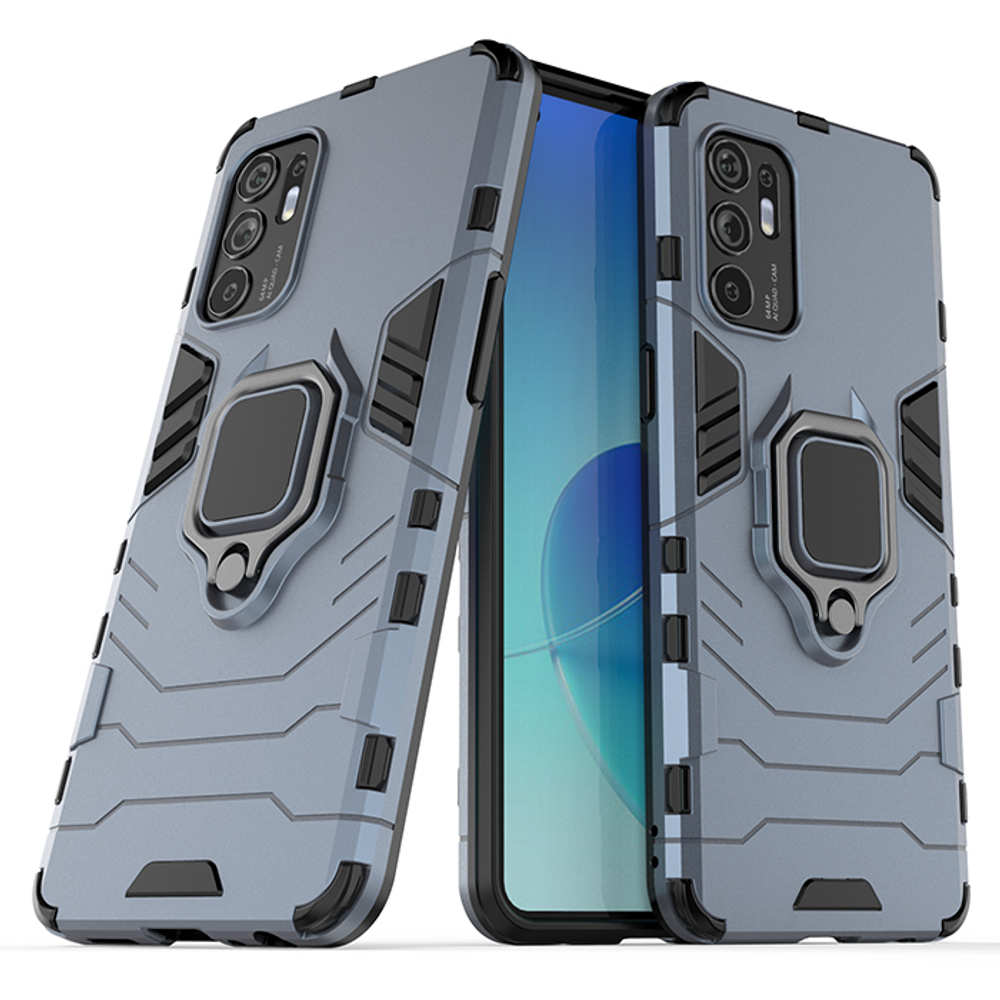 Противоударный чехол с кольцом Panther Case для OPPO Reno 6