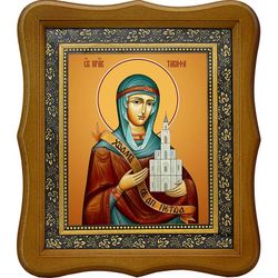 Тавифа Иоппийская праведная. Икона на холсте.