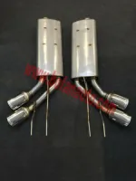 Выхлопная система с заслонками для Mercedes-Benz Benz G class W463 G55 G63 AMG Exhaust Muffler with tips G550