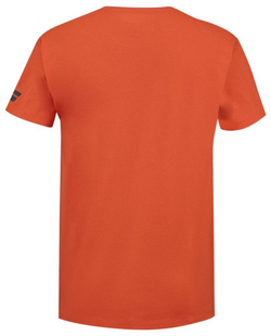 Детская теннисная футболка Babolat Boys Exercise T-Shirt - fiesta red