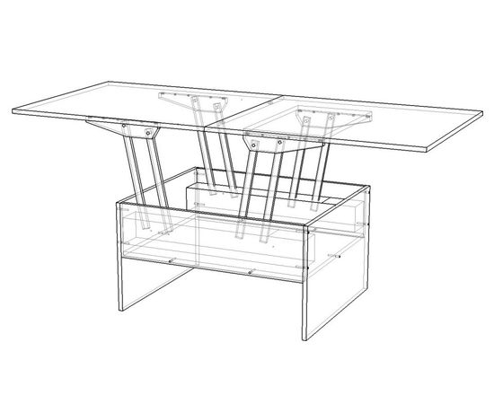 Стол-трансформер ТУРИН-2