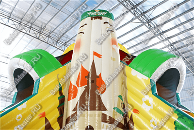 Коммерческий надувной батут "Традиции Татарстана"