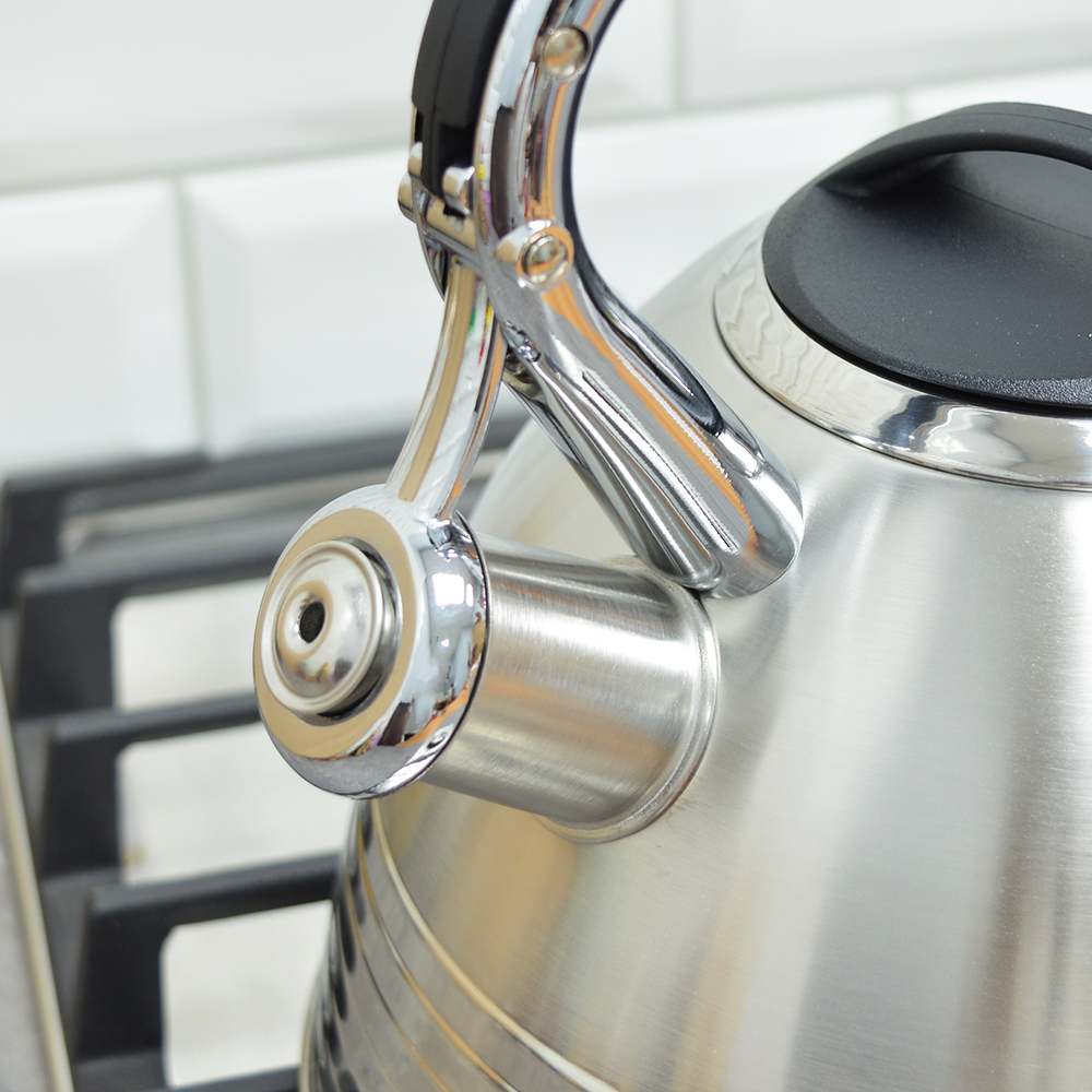 Чайник 3л нерж со свистком "Liverpool" BM-0706