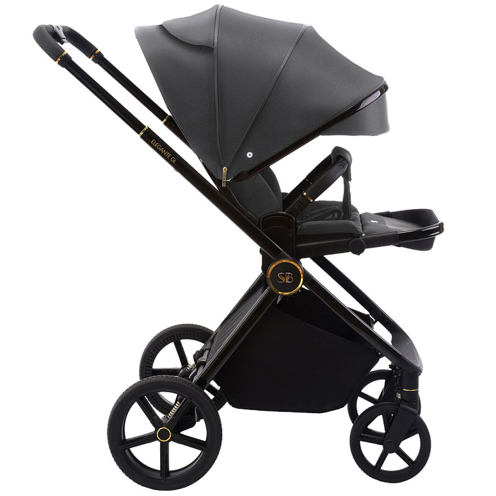 Детская коляска Sweet Baby Elegante 3 в 1 GL Grey