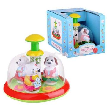 Музыкальная Юла-карусель "Хоровод," ,STELLAR