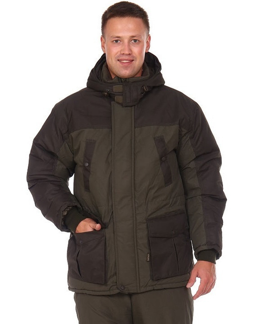 Костюм зимний с полукомбинезоном арт Эверест(ткань мембранная Таслан) Вожак