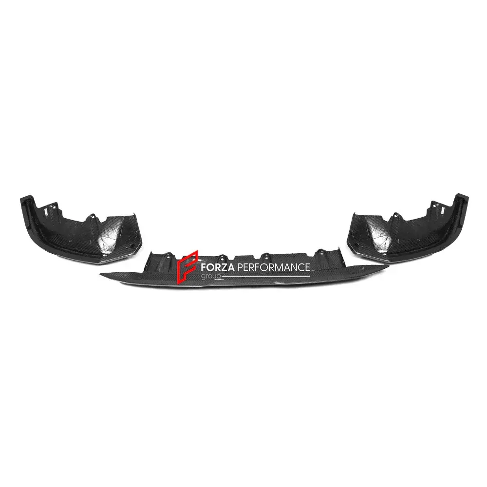 Карбоновая губа SOOQOO переднего бампера для BMW 5 серии G60 2023+ БМВ