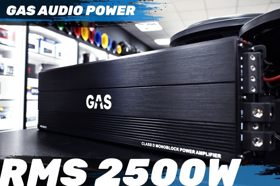 Моноблок PRP2500.1D от Шведского производителя GAS Audio Power