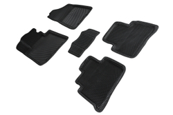 Коврики EVA 3D соты для Hyundai Tucson III Rest 2018-2021, Seintex.95166