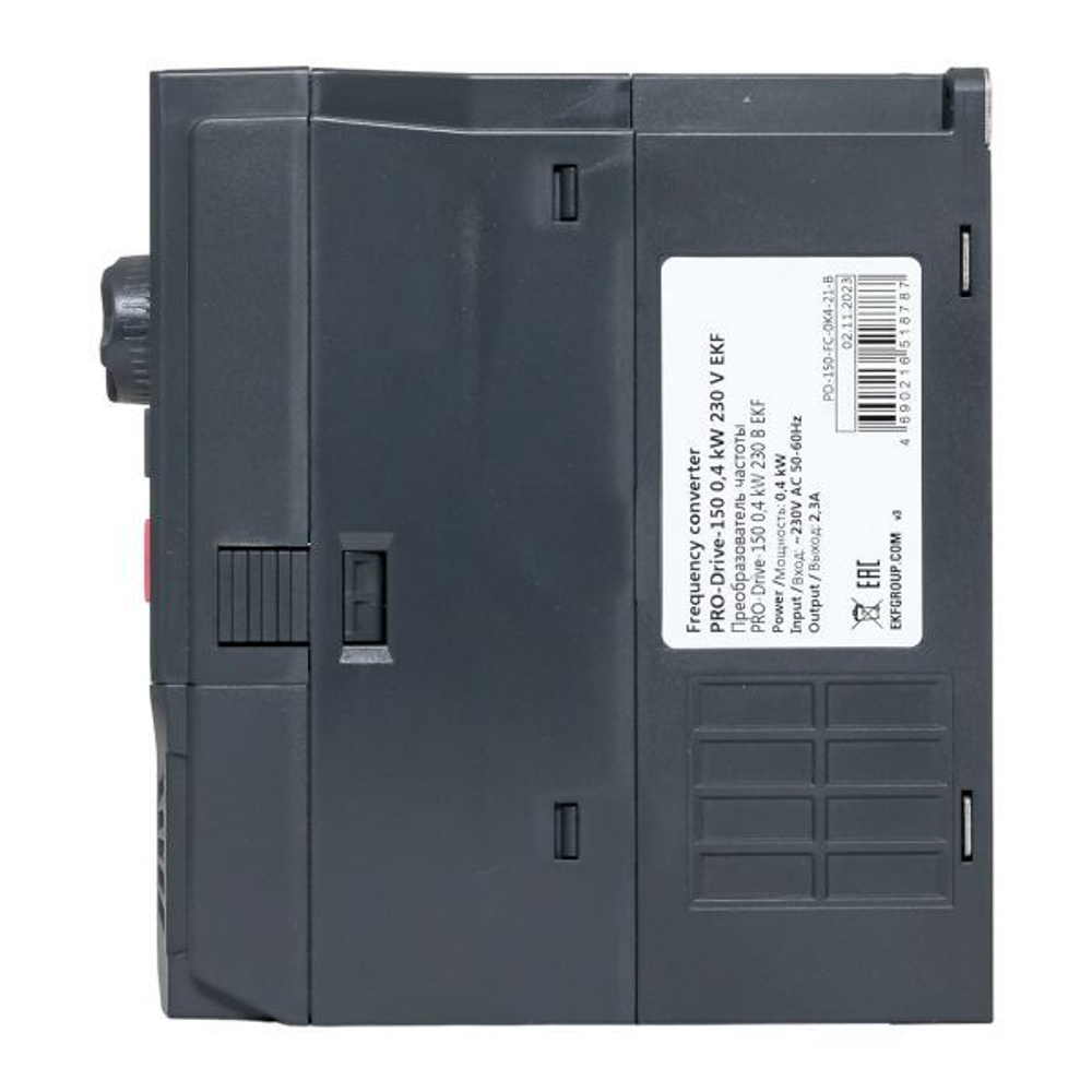 Преобразователь частоты  EKF PD-150-FC-0K4-21-B