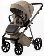 Детская коляска Adamex Delta Natura 3 в 1 DN-6-TAUPE (СЕРО-БЕЖЕВЫЙ)