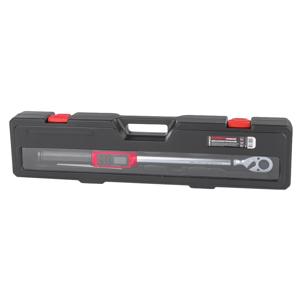 Ключ динамометрический 1/2" 3-200 Нм, цифровой в кейсе L=510мм ARNEZI R7300405