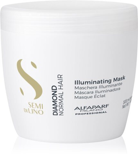 Alfaparf Milano Semi di Lino Diamond Illuminating - сияющая маска /   500  ml  / GTIN 8022297064987