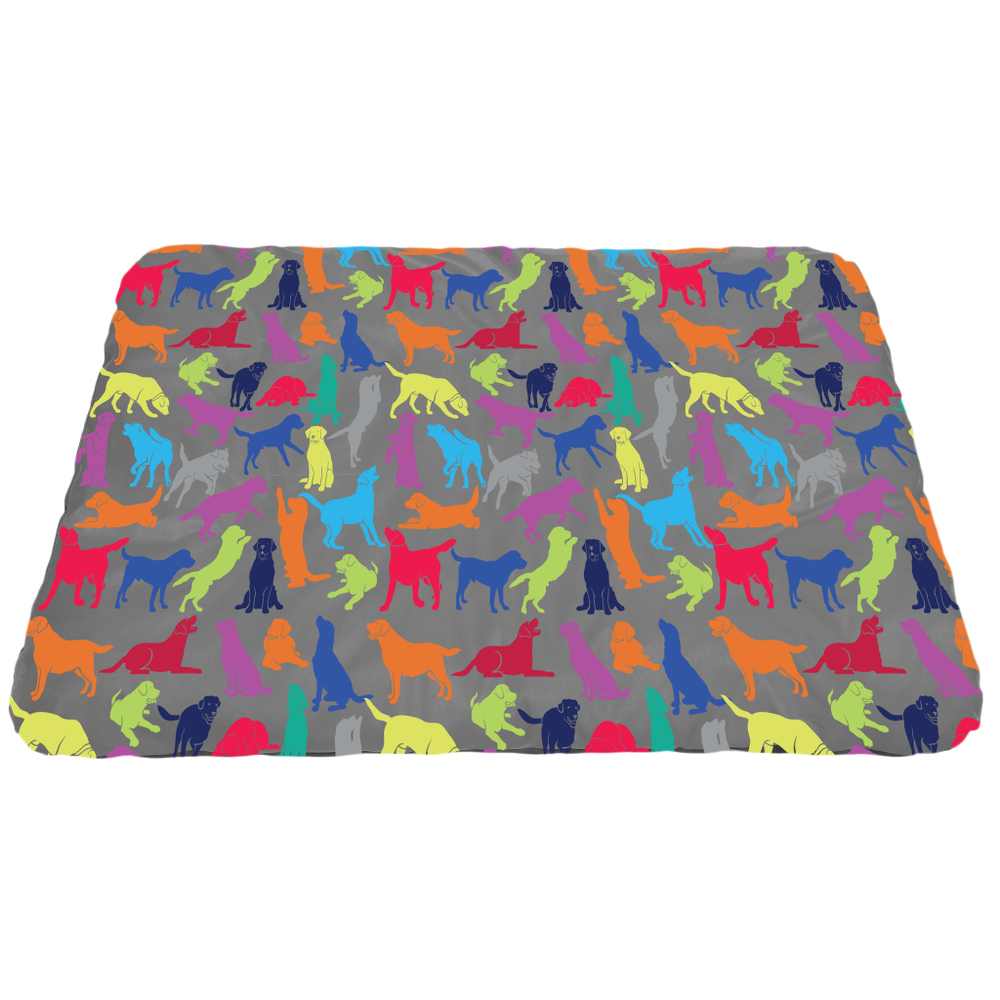 Матрас для собаки "Силуэты Лабров"