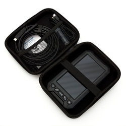 Технический автомобильный эндоскоп Dewang FC750 HD с жестким кабелем 5 метров, двумя камерами и монитором