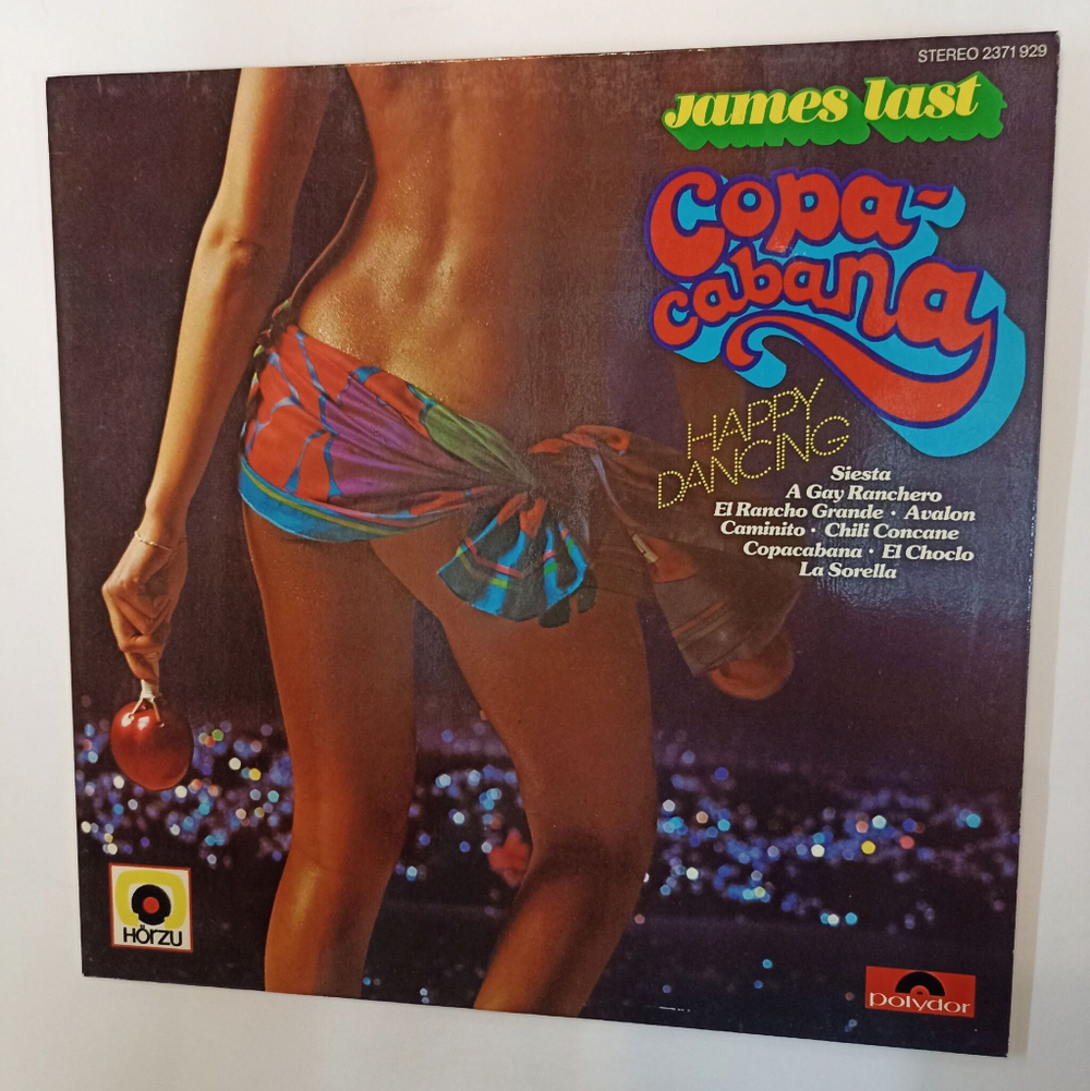 Винтажная виниловая пластинка LP James Last Copacabana Happy Dancing (Germany 1979)