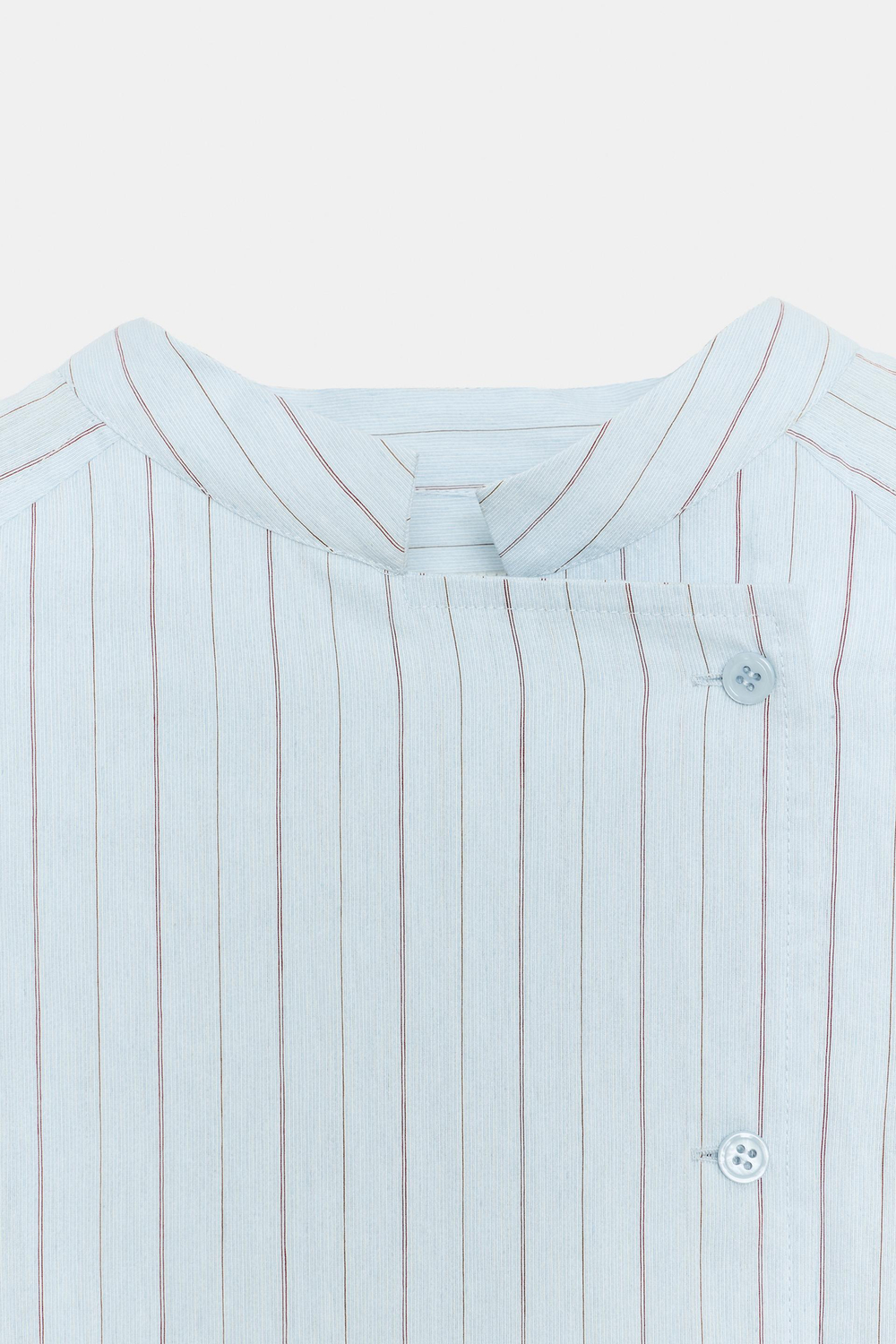 ZARA РУБАШКА В ПОЛОСКУ — ZW COLLECTION, СИНИЙ