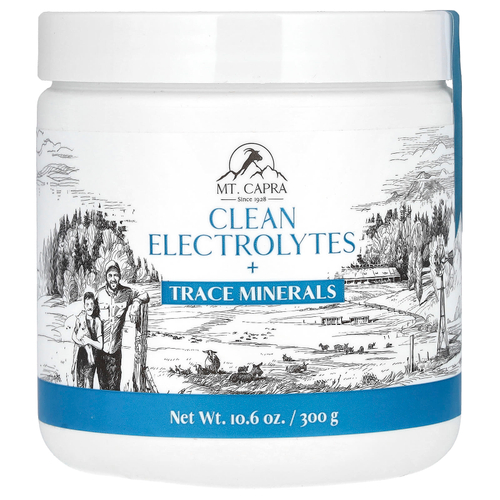 Mt. Capra, Чистые электролиты и микроэлементы, 300 г (10,6 унции)