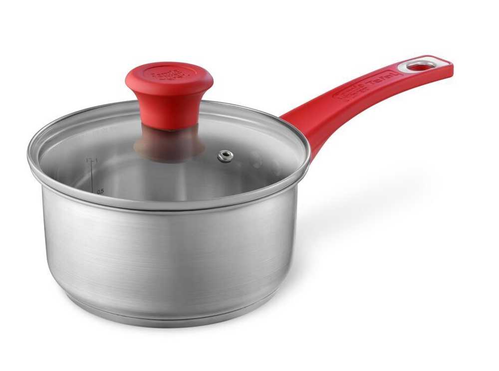 Набор посуды Tefal Jamie Oliver 6 предметов 1,5/3/4,7л 16/20/24см H802S674
