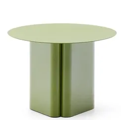 Журнальный столик Arvin Ø55x38 см, зеленый металл