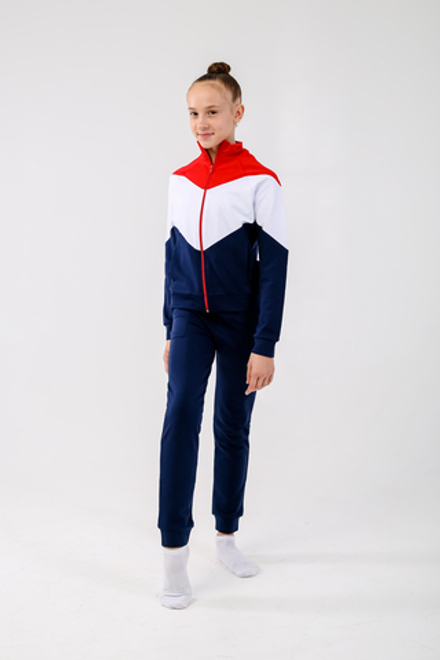 Спортивный костюм Россия (темно-синий, именной)