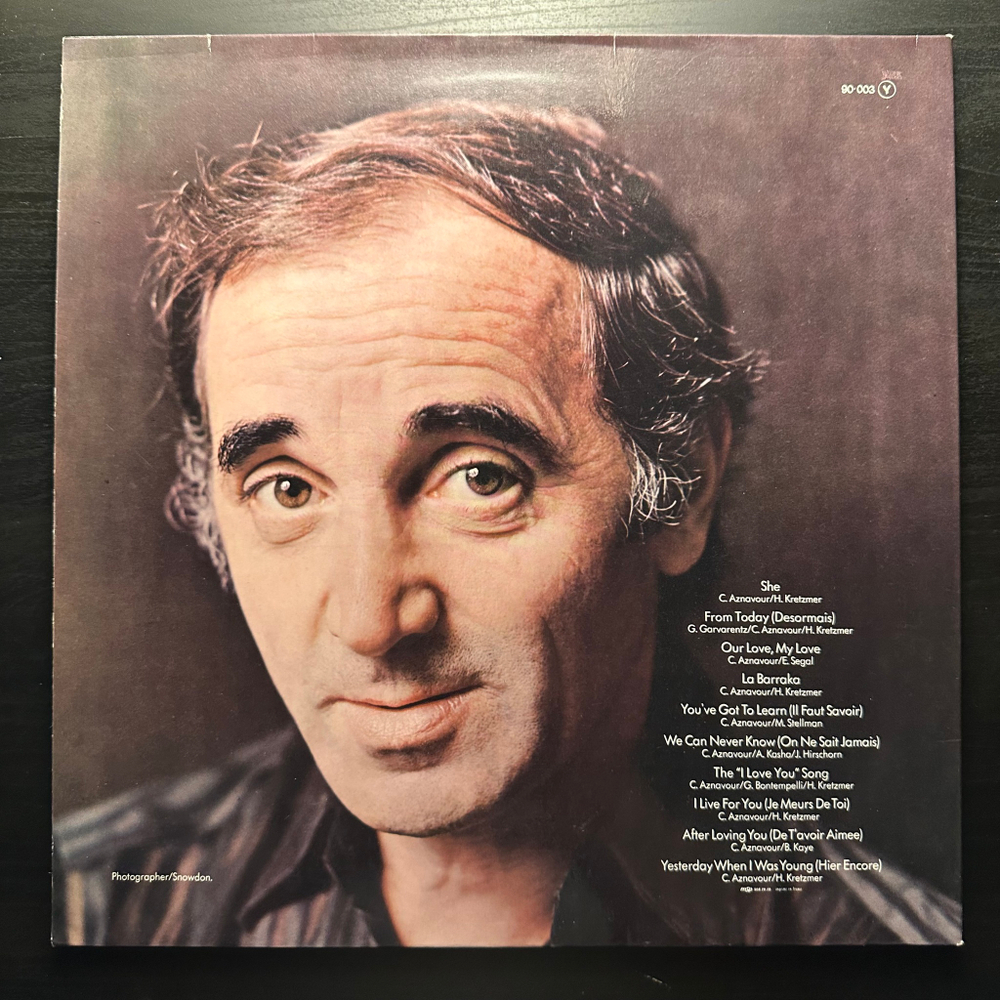 Charles Aznavour - A Tapestry Of Dreams (Франция 1974г.)