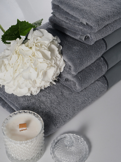 Набор полотенец 5шт Claire Batiste Atelier Brise стальной серый
