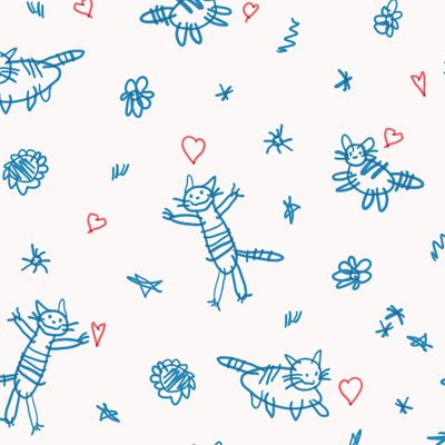 влюбленные коты