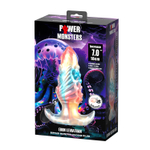 Анальная пробка с функцией расширения Ebon Leviathan - 17,5 см.