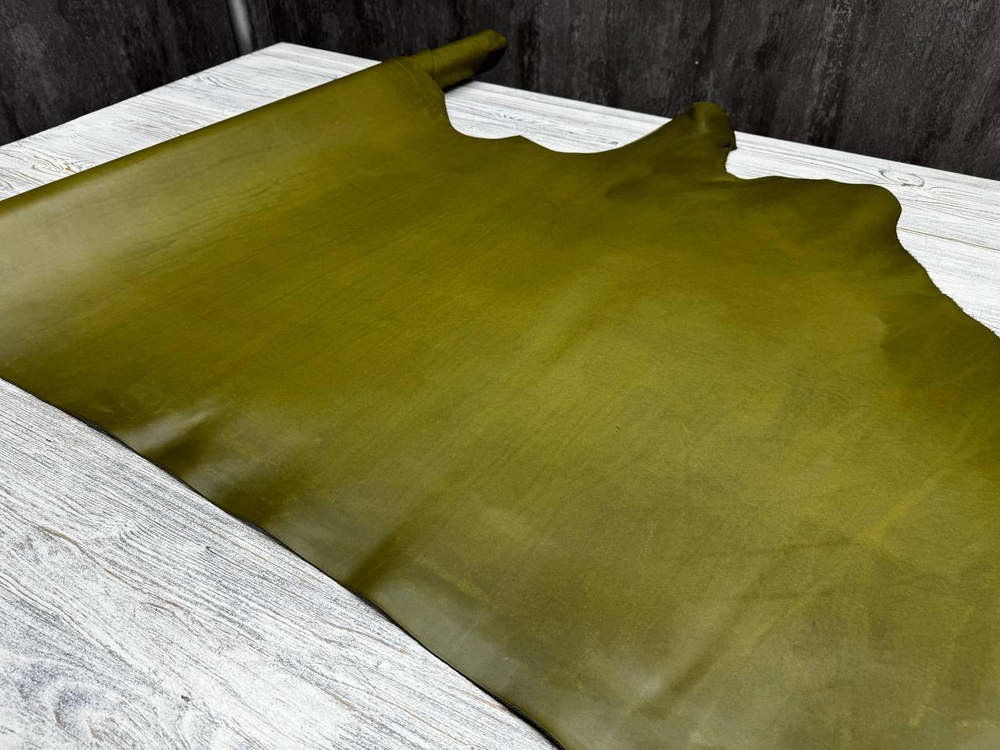 Etrusco Green (1,5-1,7 мм), цв. Зеленый, натуральная кожа