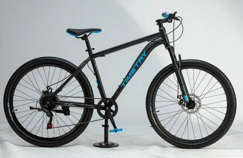 Велосипед 27,5" TIMETRY TT322  7 ск. черный синий