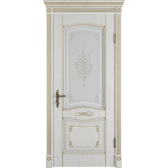 Купить Дверь экошпон Vesta Bianco Classic PG остеклённая