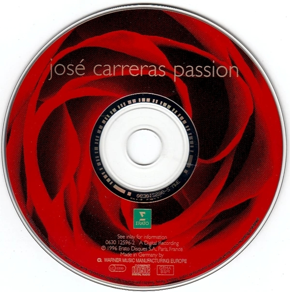 Jose Carreras / Passion (CD)
