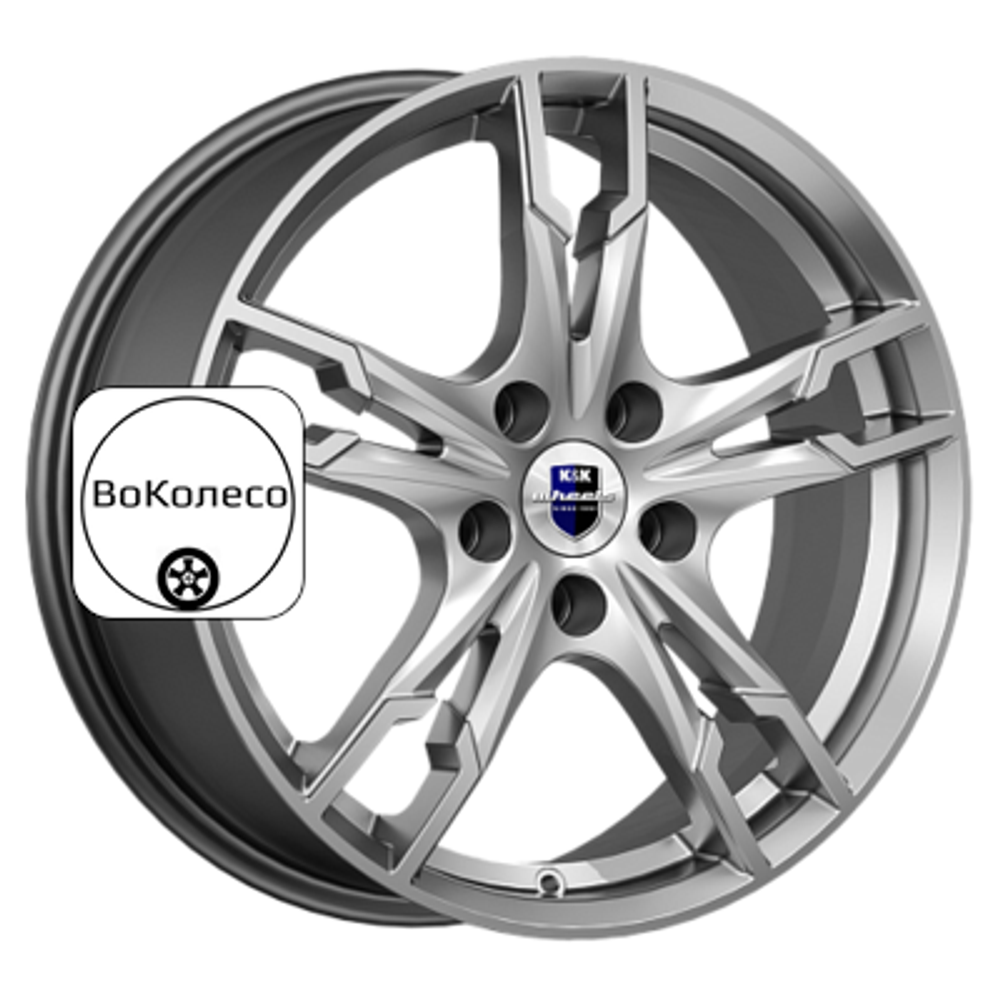 7x17/5x108 ET43 D67,1 Солар (КС875) Дарк платинум K&K